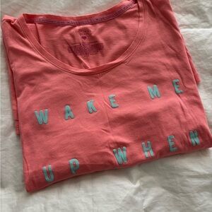 Victoria's Secret Coral Sleep Tee